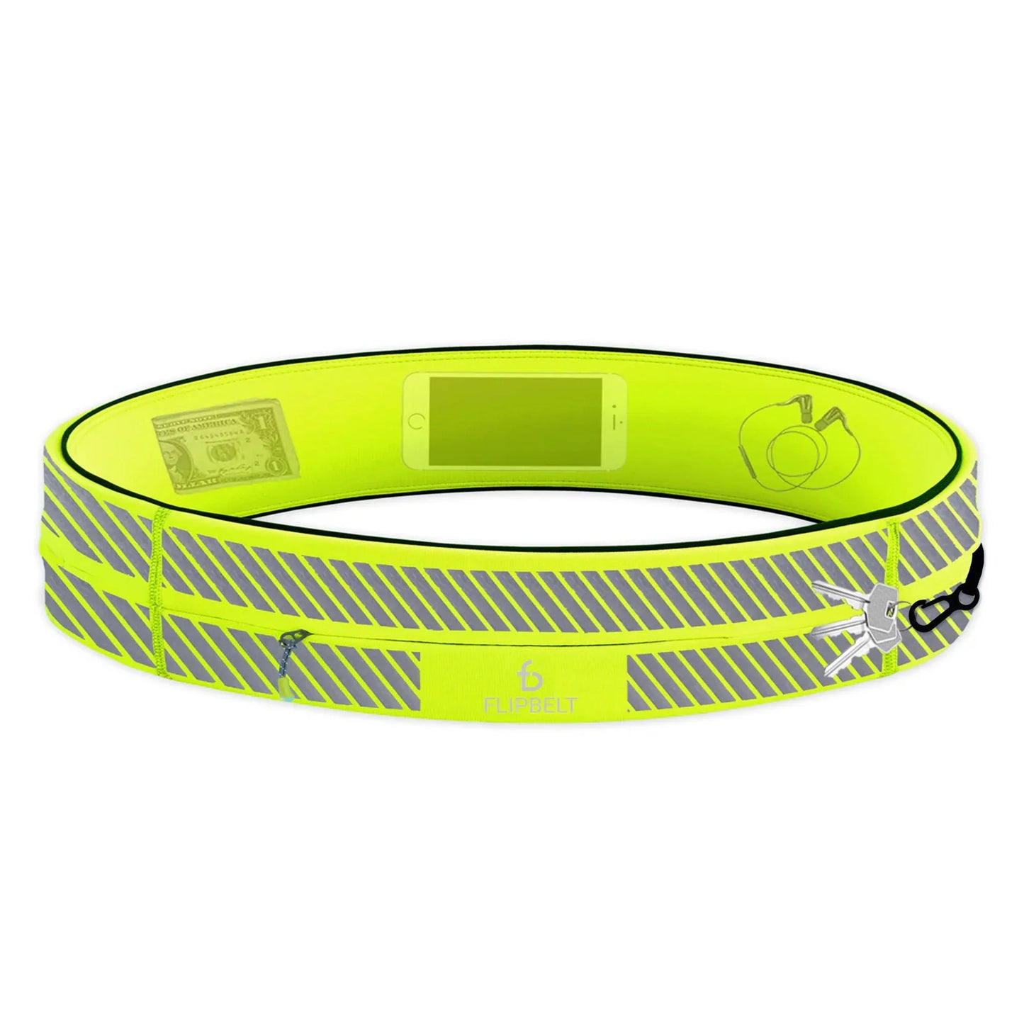 WrapGo Zipper Running Belt