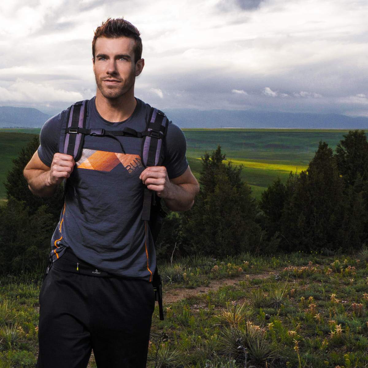 WrapGo Zipper Running Belt